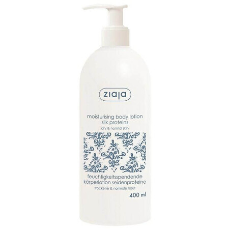 Bodylotion met zijdeproteïnen en sheaboter, 400 ml, Ziaja