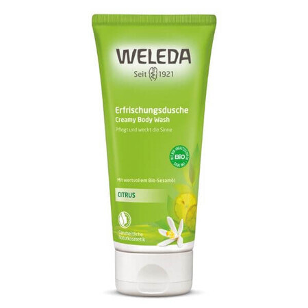 Lotion de douche aux agrumes, 200ml, Weleda