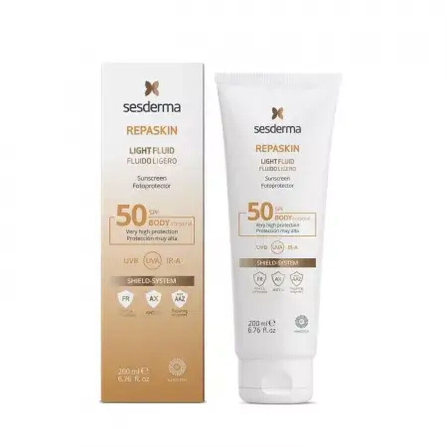 Sesderma Repaskin Zonnebescherming Body Lotion SPF 50, 200 ml