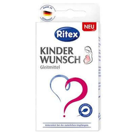 Lubricante concepto KinderWunsch, 8 aplicadores, Ritex