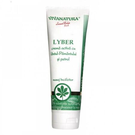 Lyber actieve crème met veenboter en olie, 250 ml, Vivanatura