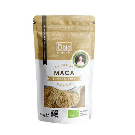 Maca poeder bio, 250g, Obio