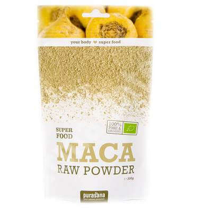 Maca en polvo, 200 g, Purasana