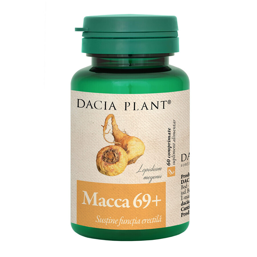 Macca 69+, 60 comprimidos, Planta Dacia