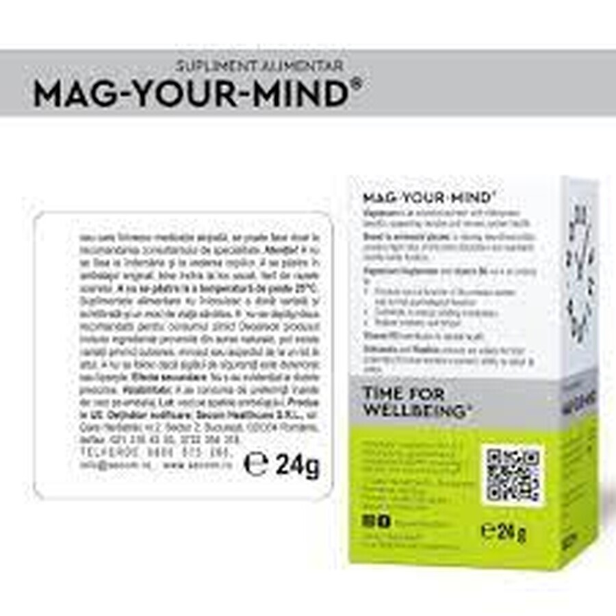 Mag Your Mind Buena Rutina, 30 cápsulas, Secom