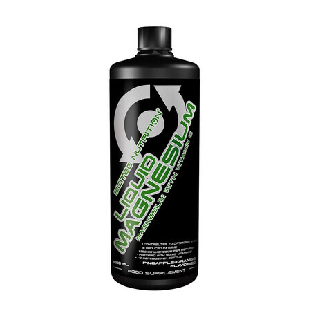 Magnesio Líquido con Vitamina C, 1000 ml, Scitec Nutrition