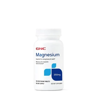Magnesio 250 mg, 90 comprimidos (254213), GNC