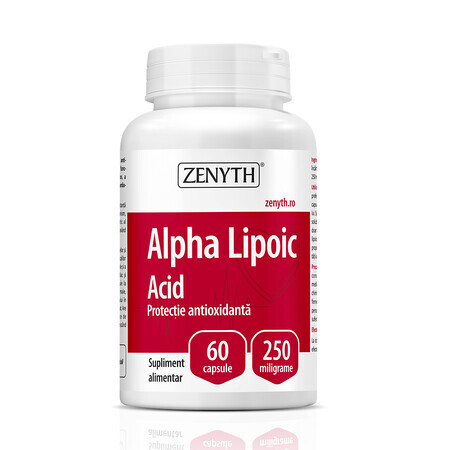 Alfa Liponzuur, 60 capsules, Zenyth