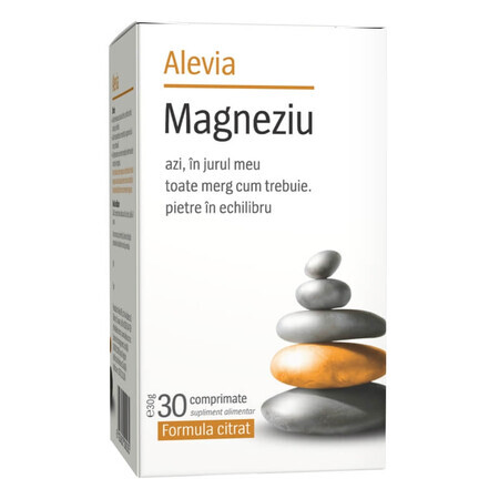 Magnesiumcitraatformule, 30 tabletten, Alevia