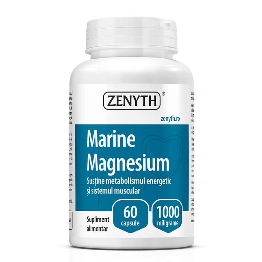 Marine Magnesium, 60 + 60 capsules, Zenyth (50% discount on the second product)