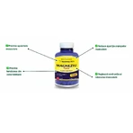 Magnesio organico con complesso vitaminico B, 120 capsule, Herbagetica
