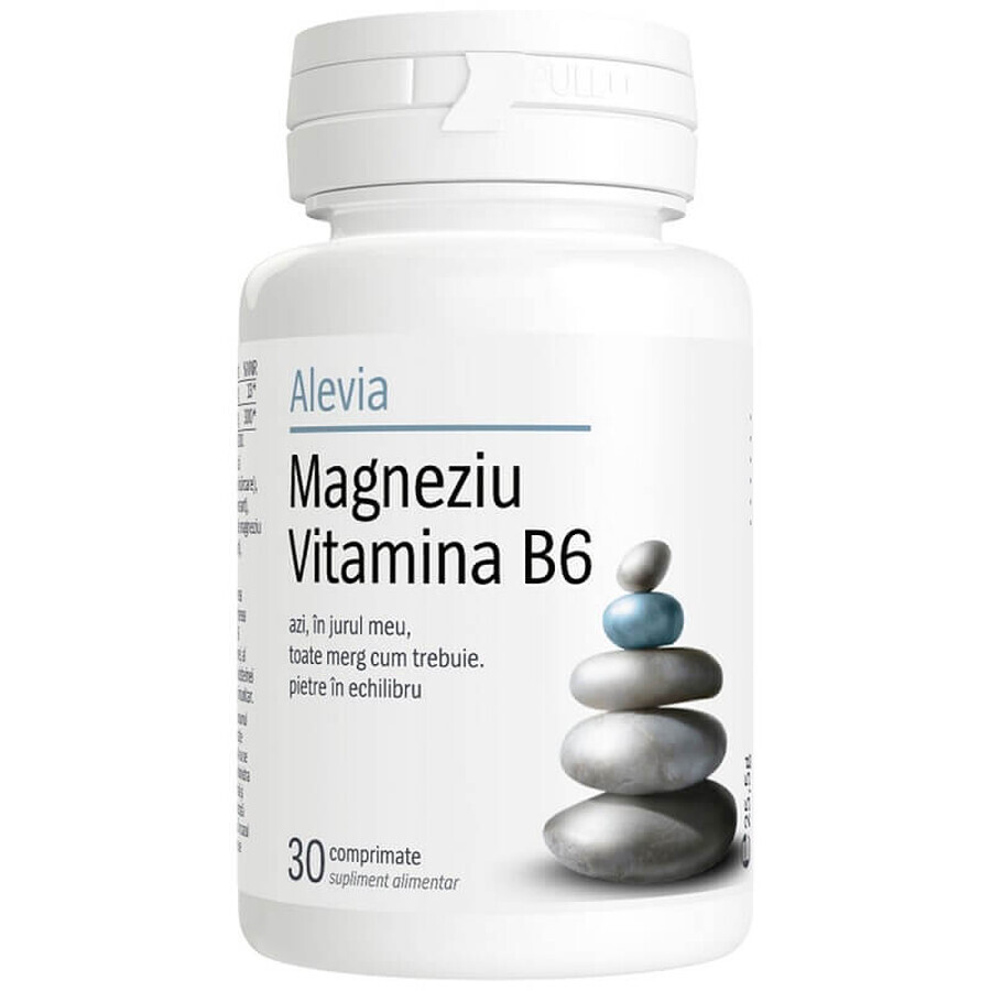 Magnesio Vitamina B6, 30 comprimidos, Alevia