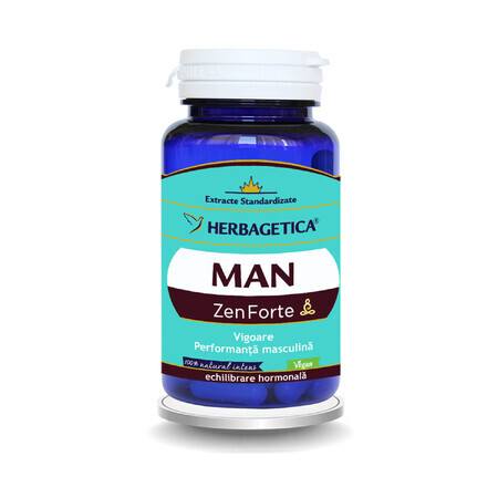 Man Zen Forte, 60 capsules, Herbagetica