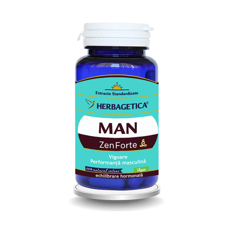 Man Zen Forte, 60 capsule, Herbagetica