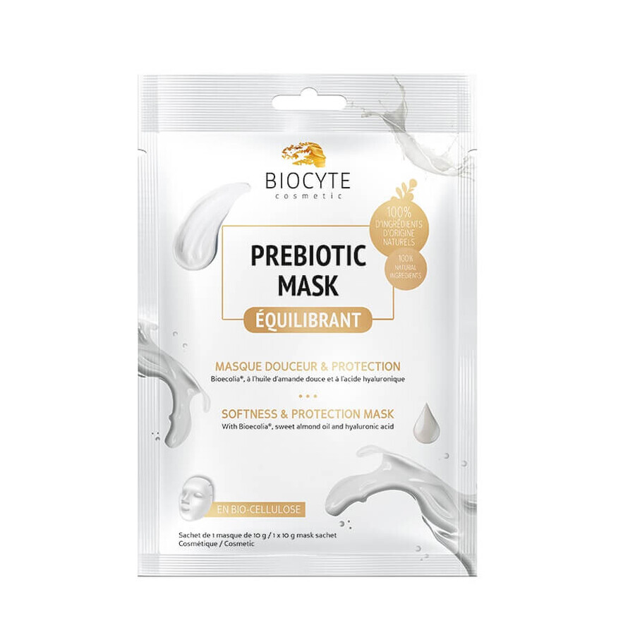 Maschera riequilibrante con prebiotici, 10g, Biocyte