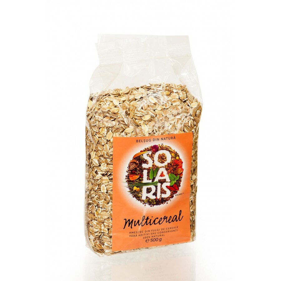 Miscela di fiocchi multicereali, 500 g, Solaris