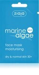 Mascarilla facial hidratante para piel normal seca con algas marinas, 7 ml, Ziaja