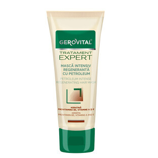 Mascarilla regeneradora intensiva con petróleo Gerovital Tratamiento Experto, 150 ml, Farmec