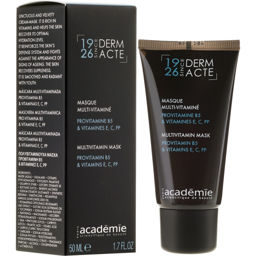 Mascarilla multivitamínica antiedad Derm Acte, 50 ml, Academie