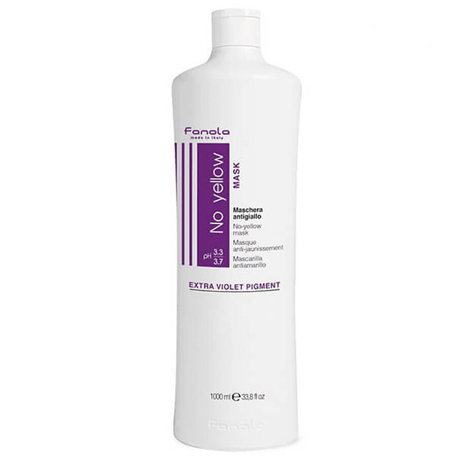 NO YELLOW blonde Haarmaske, 1000 ml, Fanola