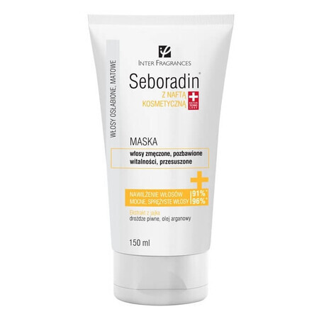 Masker voor moe en futloos haar met Seboradin cosmetische kerosine, 150 ml, Lara