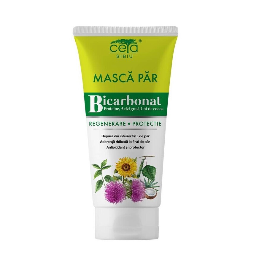 Mascarilla regeneradora y protectora con bicarbonato, 150 ml, Ceta Sibiu