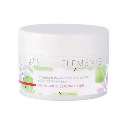 Parabeenvrij herstellend masker voor beschadigd haar Elements, 150 ml, Wella Professionals