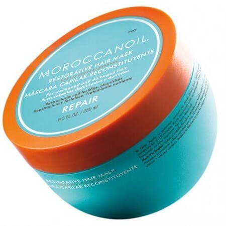 Mascarilla capilar restauradora para cabello dañado, 250 ml, Moroccanoil