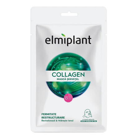 Mascarilla de colágeno para todo tipo de piel, 20 ml, Elmiplant