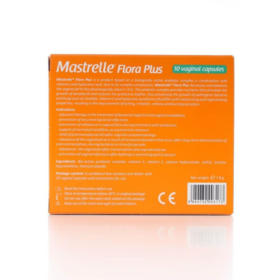 Mastrelle Flora PLus, 10 cápsulas, Fiterman