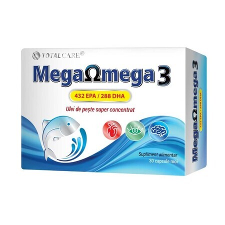 Mega Omega 3, 30 capsule moi, Cosmopharm