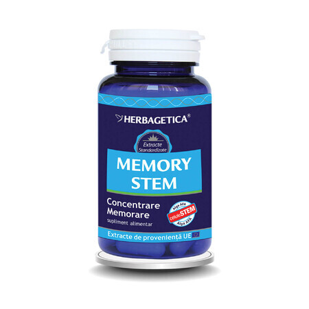 Memory Stem, 30 gélules, Herbagetica