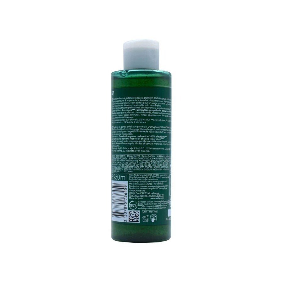 Dercos Anti-Schuppen K Shampoo, 250 ml, Vichy