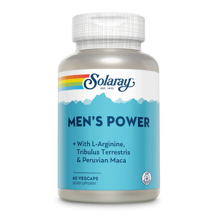 Men's Power Solaray, 60 cápsulas, Secom