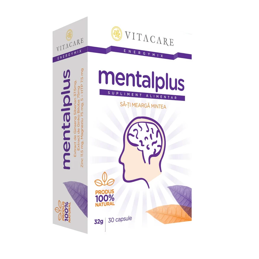 Mentalplus, 30 cápsulas, Vitacare