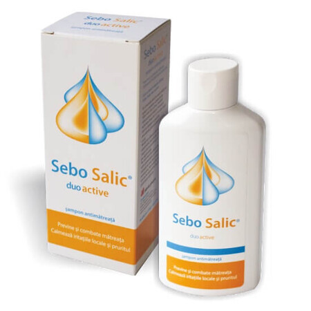 Anti-Schuppen-Shampoo Sebo Salic duo active, 125 ml, Slavia Pharm