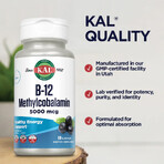 Metilcobalamina (Vitamina B12) 5000mcg Kal, 60 comprimidos, Secom