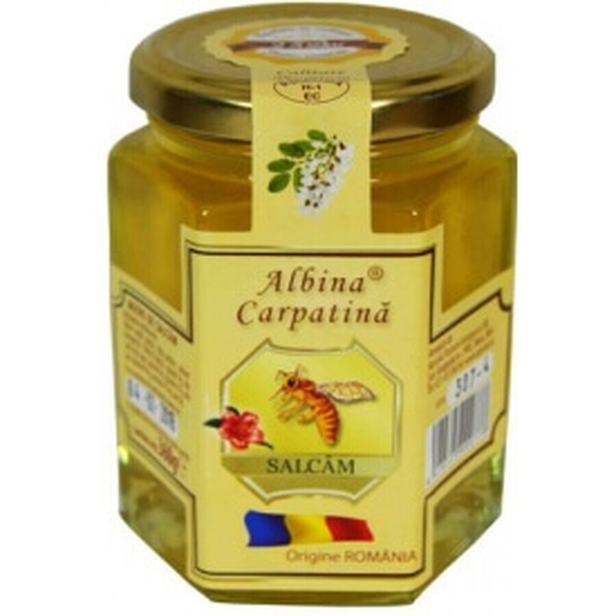 Miere de salcam Albina Carpatina, 360 g, Apicola Pastoral