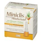 Miniclis natural microclisme adultos, 6 piezas x 10 g, Sella Farmaceutici