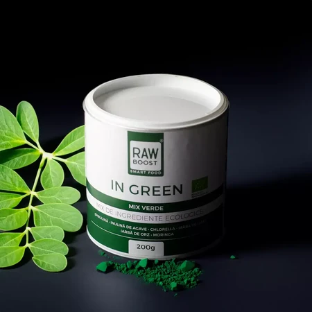 Mix verde ecologic In Green, 200 g, Rawboost Smart Food
