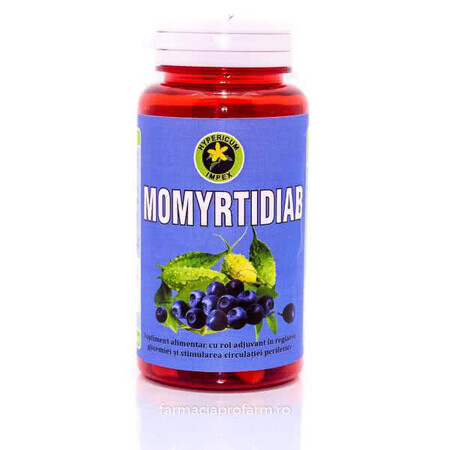 Momyrtidiab, 60 capsules, Hypericum