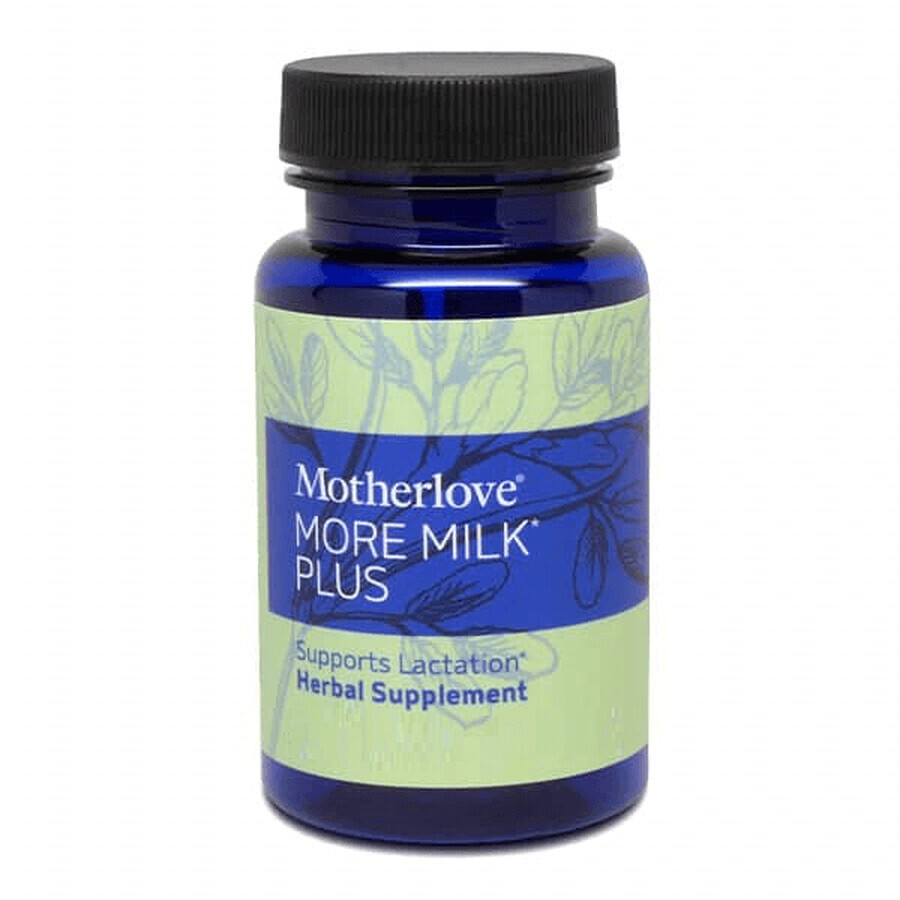 Más leche Plus, 120 cápsulas, Motherlove Herbal