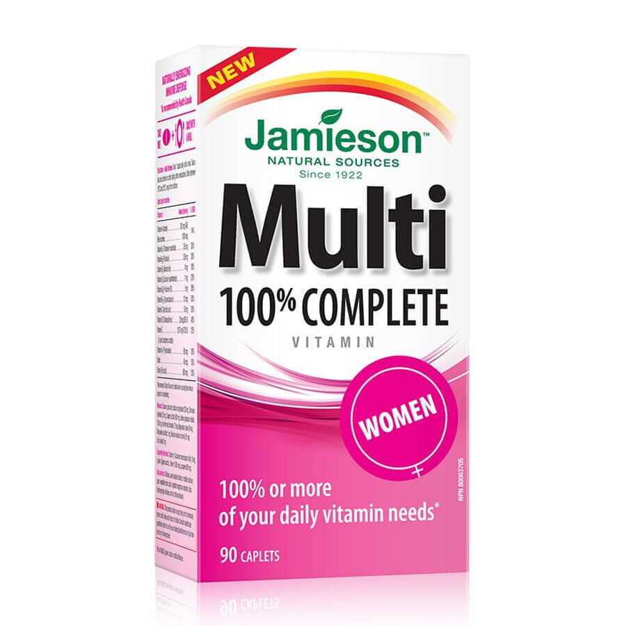 Multi 100% Completo para la Mujer, 90 cápsulas, Jamieson