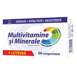 Multivitaminas y minerales + Luteína, 56 comprimidos Zdrovit