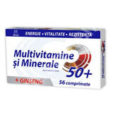 Multivitaminen en mineralen met ginseng 50+, 56 tabletten, Zdrovit