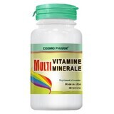 Multivitaminas y Multiminerales, 30 comprimidos, Cosmopharm