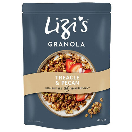 Musli con melaza y nueces, 400 g, Lizi's Granola