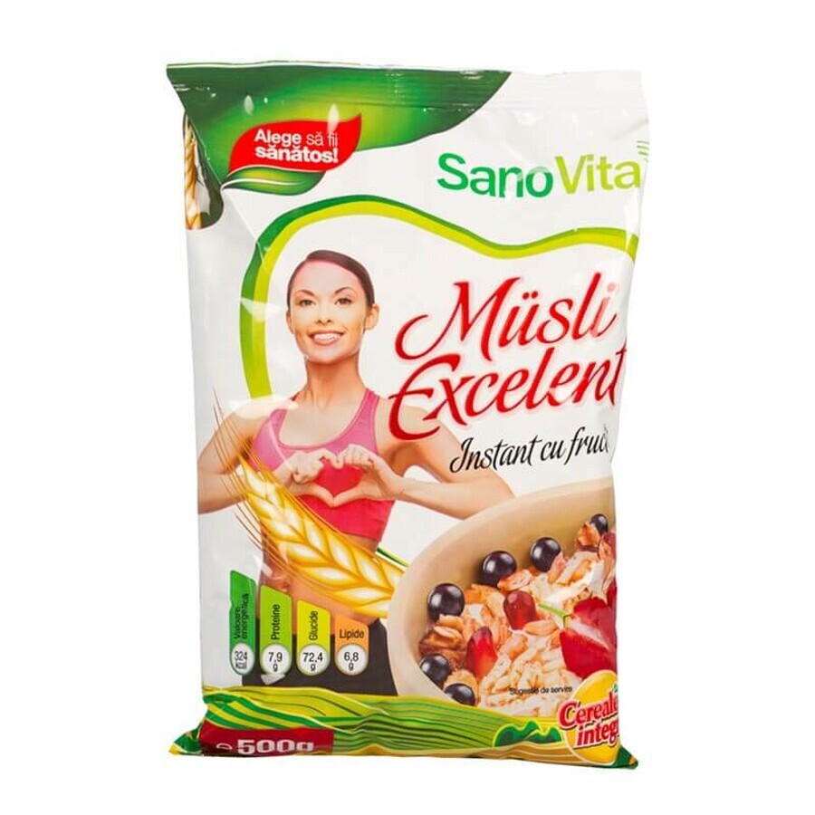 Muesli Eccellente, 500 g, Sanovita