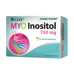 MYO INOSITOL, 30 cápsulas vegetales, Cosmopharm