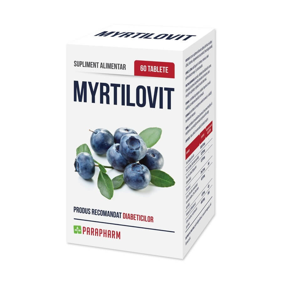 Myrtilovit, 60 comprimidos, Parapharm